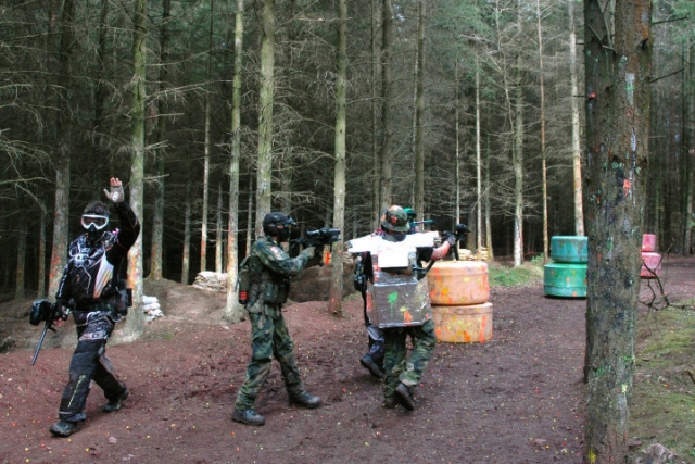 Paintballing 